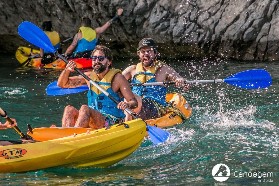 Sesimbra: Arrábida Natural Park Guided Kayaking Tour - The caves, cliffs, and beaches you came to see