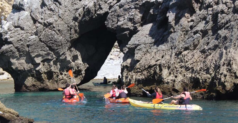 Sesimbra: Ribeiro Cavalo Beach, Caves, & Arrábida Kayak Tour - Who will enjoy this Sesimbra kayak tour?