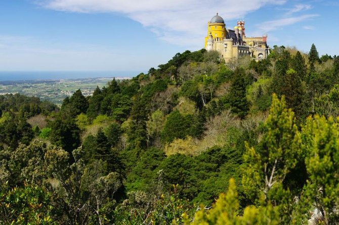 Sintra & Cascais Day Tour with Pena Palace Entry and Gardens Walk - Pickup from Lisbon and the ride into the hills