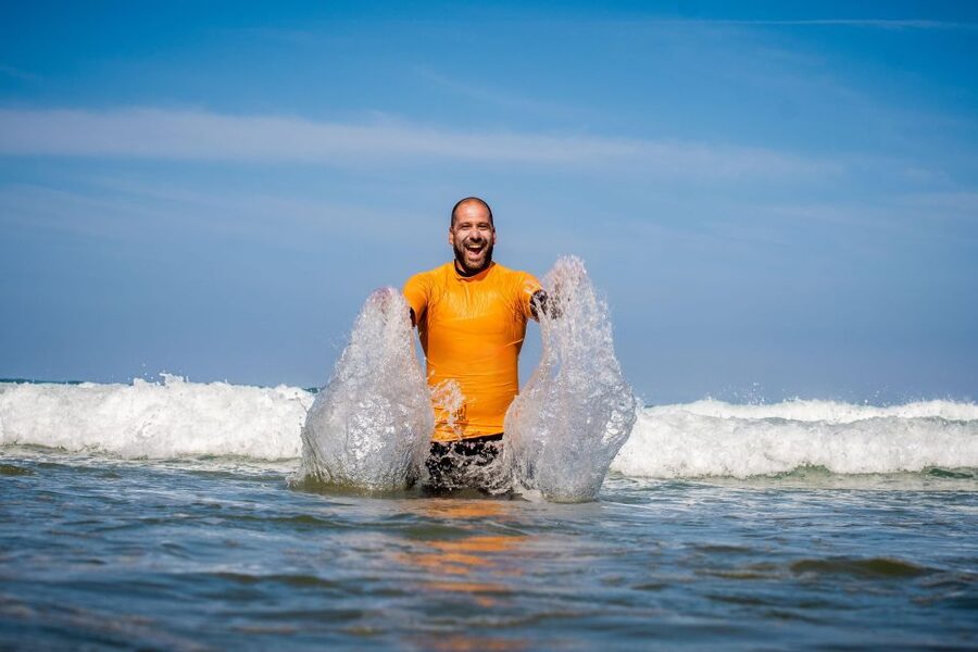 Surfing lessons at Ericeira World Surf Recognized - The theory session makes the first waves easier