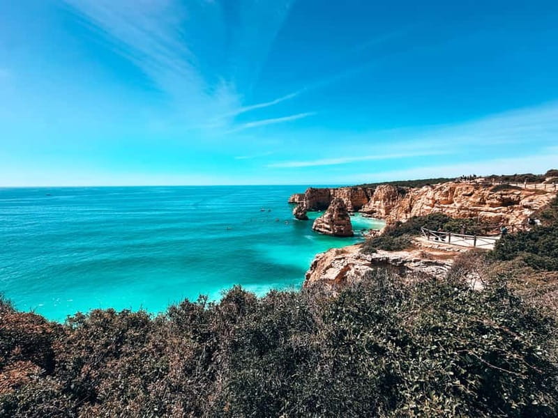The Original 7 Hanging Valleys Guided Hike With Pickup - Praia da Marinha closes the route