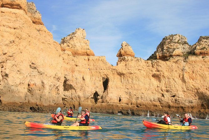 Unlock the Magic of Ponta da Piedade by Kayak – Lagos - Praia Dona Ana and Praia do Camilo