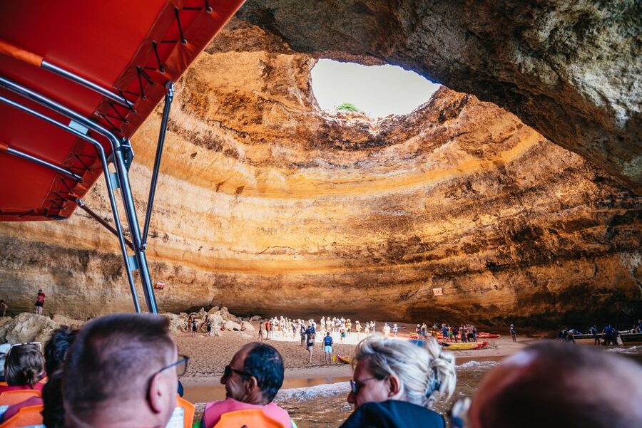 Vilamoura: Benagil Cave Boat Tour with Entry - Timing, access, and small practical details